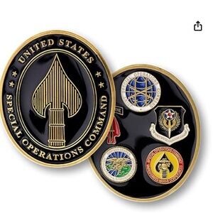 United States Special Operations Command Challenge Coin PRICED TO SELL